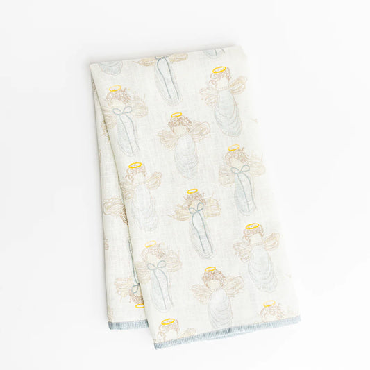 Heavenly Half Shells Tea Towel