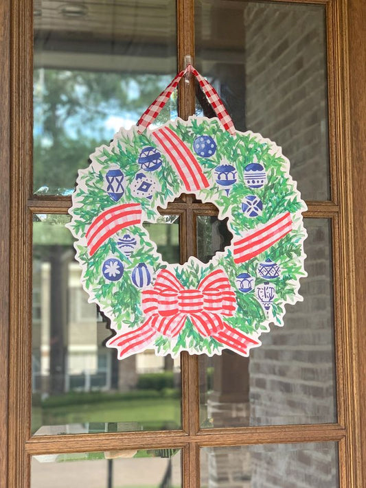 Krisia the Holiday Wreath Door Hanger