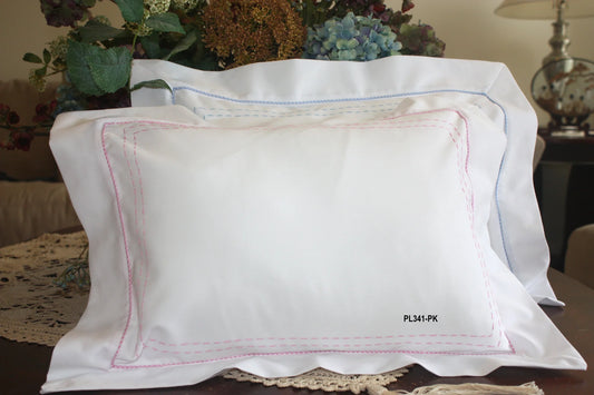 Blue Double Stitch