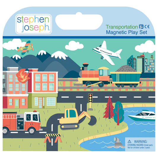 Magnetic Transportation Play Set