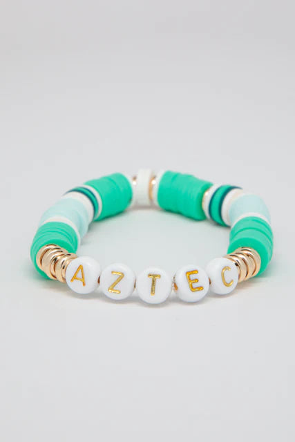 Aztec Heishi Bead Bracelets