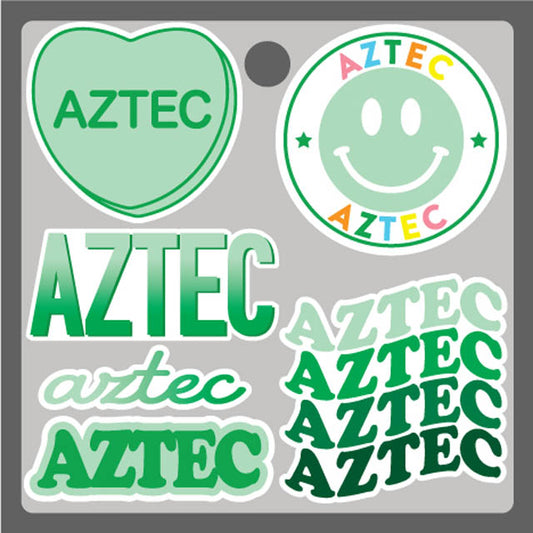 Aztec Camp Sticker Sheet