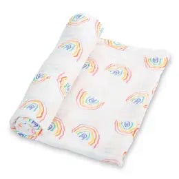 Rainbow Swaddle Blanket