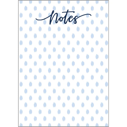 Ikat Dots Notepad 5x7