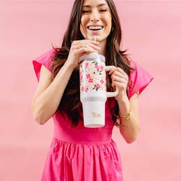 Flower Talk 40 oz Tumbler
