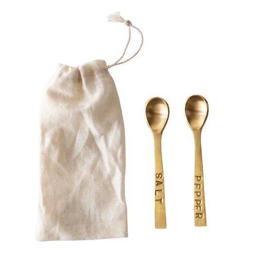 Salt and Pepper Spoons