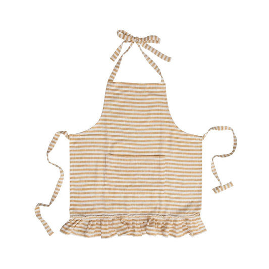 Striped Cotton Apron