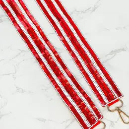 Game Day Sequin Purse Straps