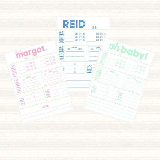 Baby Daily Notepad