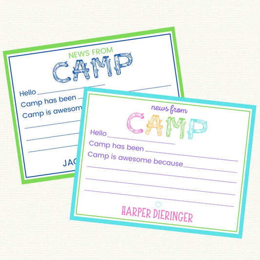 Camp Stationery