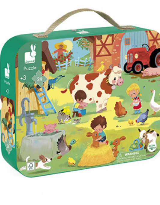 A Day at the Farm Puzzle