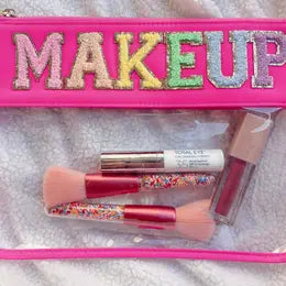 Makeup Clear Luxury Nylon Pouch