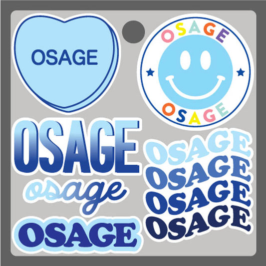 Kiowa Camp Sticker Sheet