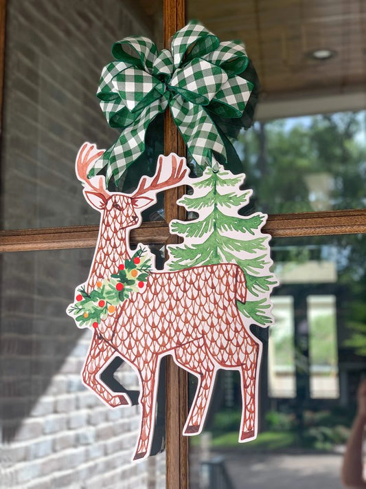 Jerry Reindeer Door Hanger