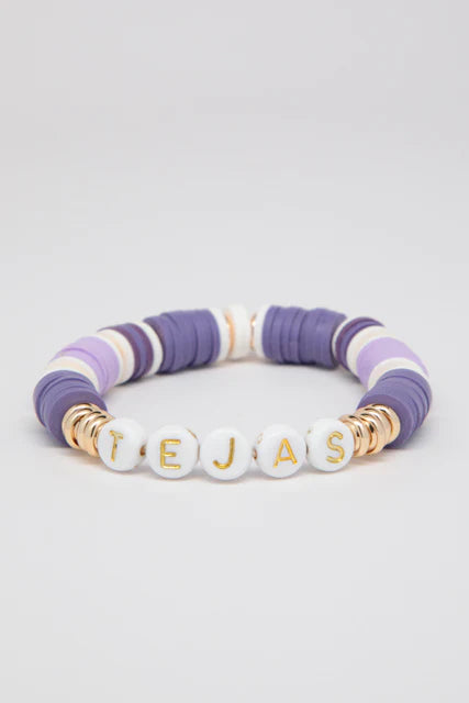 Tejas Heishi Bead Bracelet