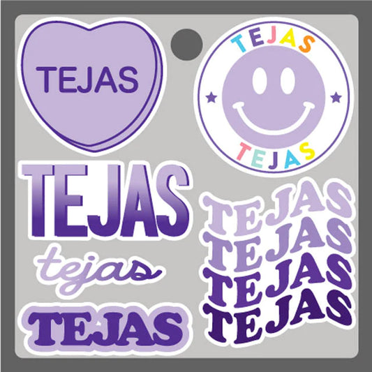 Tejas Camp Stickers
