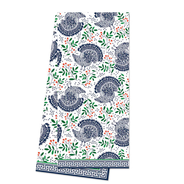 Turkey Toile Tea Towel