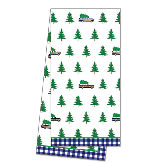 Woodie Station Wagon Tea Towel