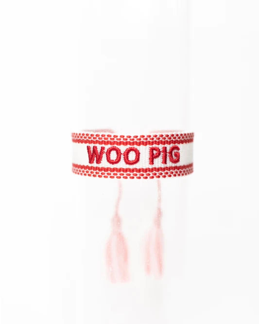 Woo Pig Tassel Bracelet
