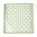 Sage Floral Square Tray
