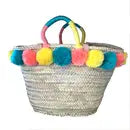 Salvatore Pompom Shopping Basket