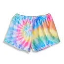 Pastel Tie-Dye Lounge Shorts
