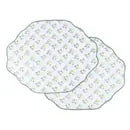 Garden Buds Scalloped Reversible Placemat Set of 4