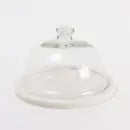White Marble Cheese Dome
