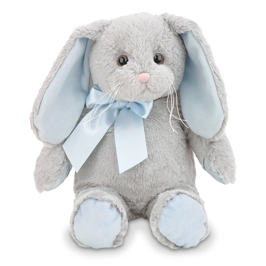 Lil Hopsy Gray Bunny w Blue Ears