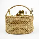 Natural Woven Utensil Caddy