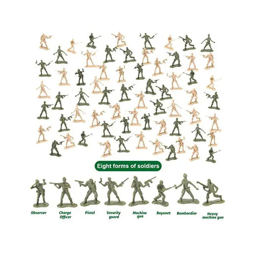 Army Men Plastic Toy Set