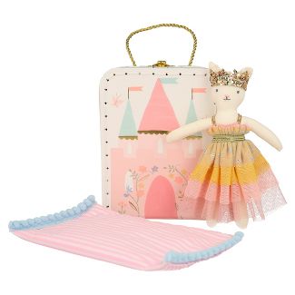 Castle & Princess Cat Mini Suitcase