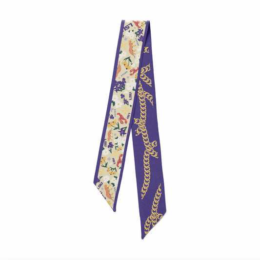 Saturday Silks LSU Tigers Twilly