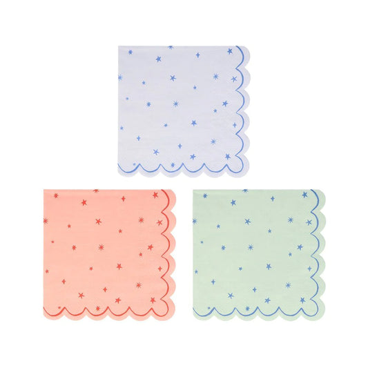 Star Pattern Small Napkins