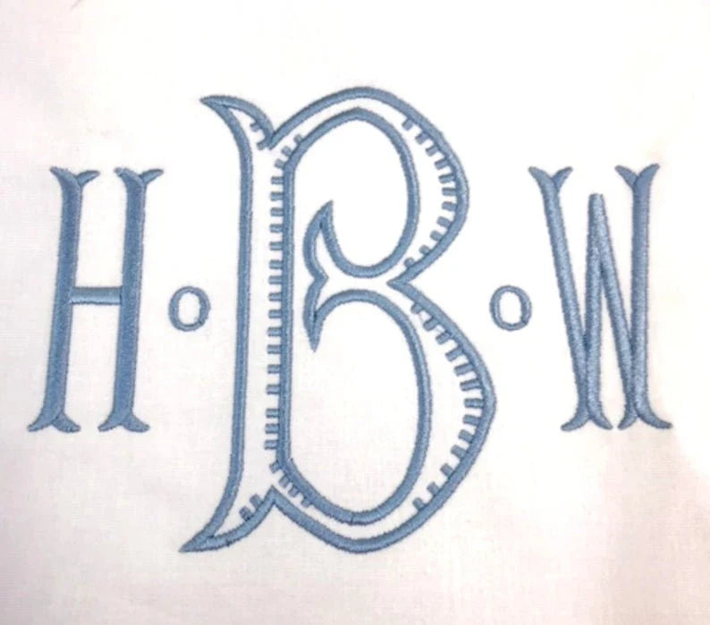 1-2" Monogram