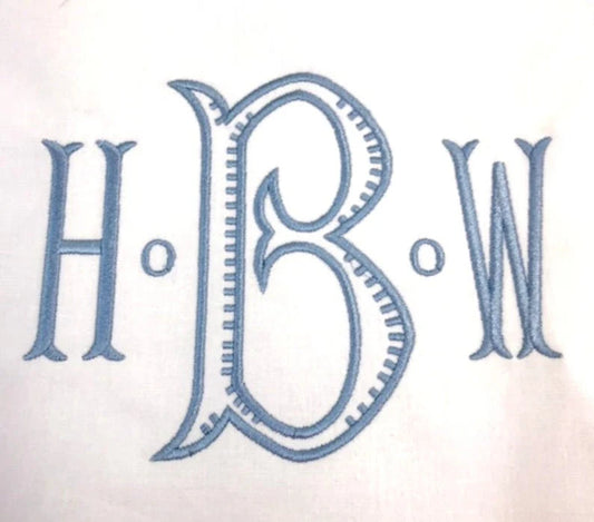 1-2" Monogram