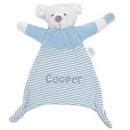 Blue Bear Monogram Cuddler
