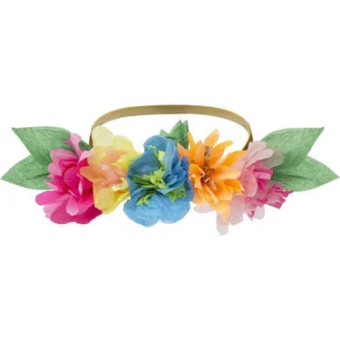 Bright Floral Party Crowns